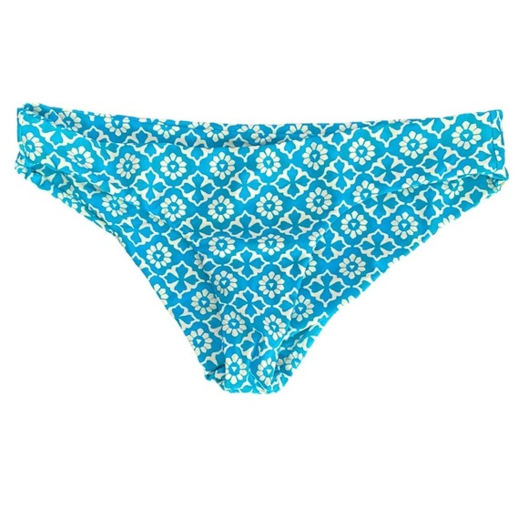 Tori Praver Blue Moroccan Tile Bikini Bottom - Picture 3 of 5